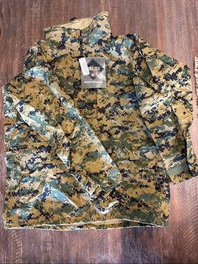 GORE-TEX Digital Camo Rain Gear USMC Woodland MARPAT Digital ECW Goretex Jacket